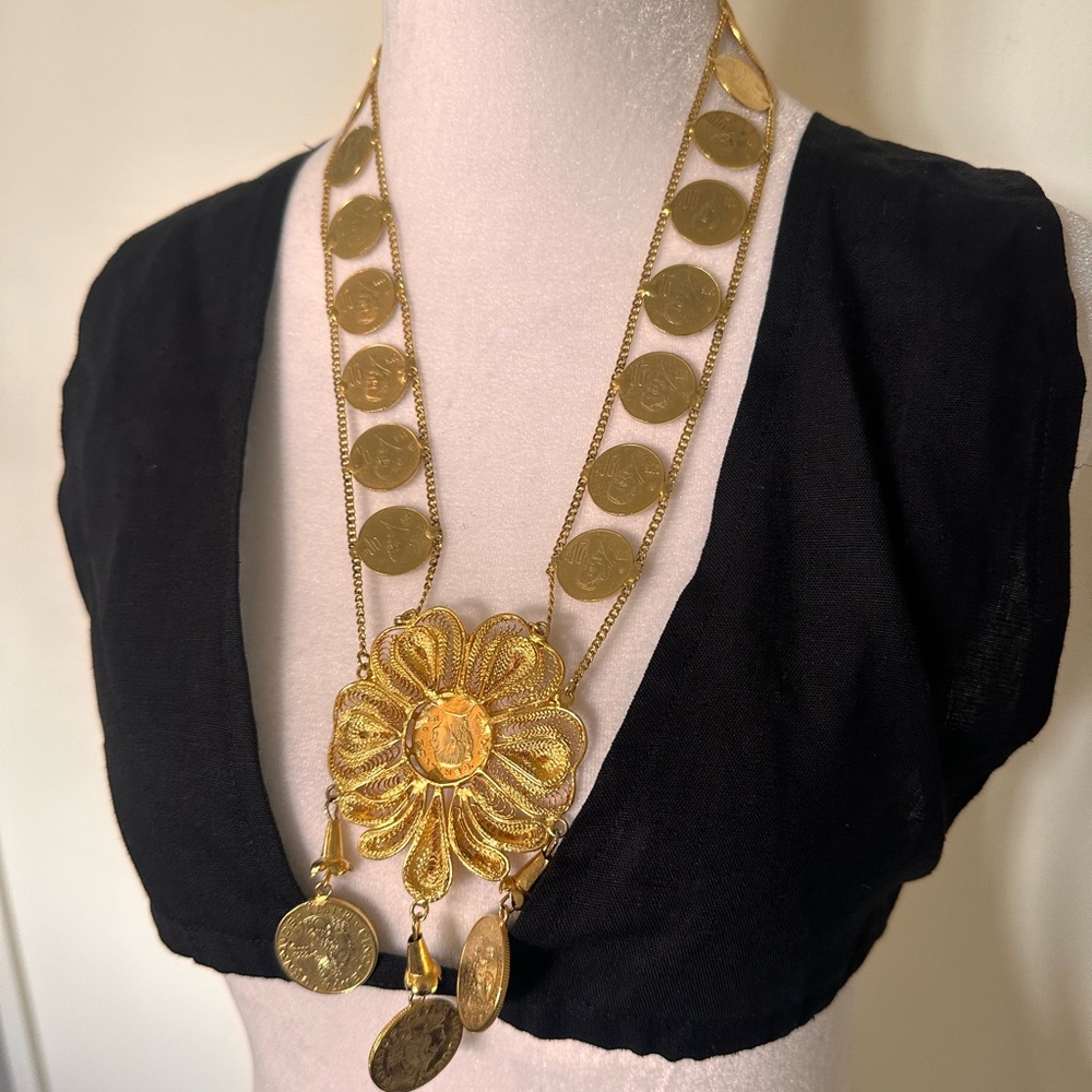 Gold Statement Necklace